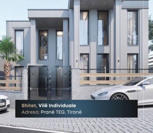 Tirane, shitet Vile 3+1 Kati 2, 224 m² 495.000 € (Pranë TEG, Tiranë, TT 1492)