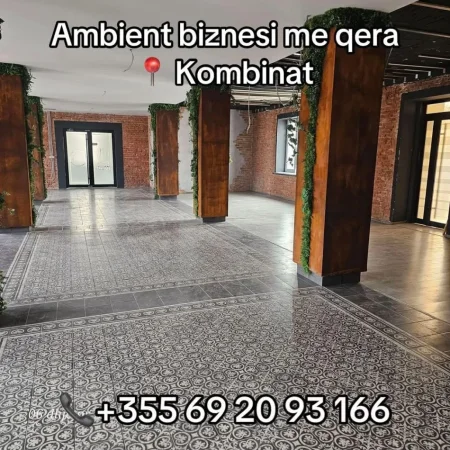 Tirane, jepet me qera ambjent biznesi , (Kombinat)