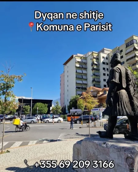 Tirane, shitet dyqan Kati 0, 65 m² (Komuna Parisit)