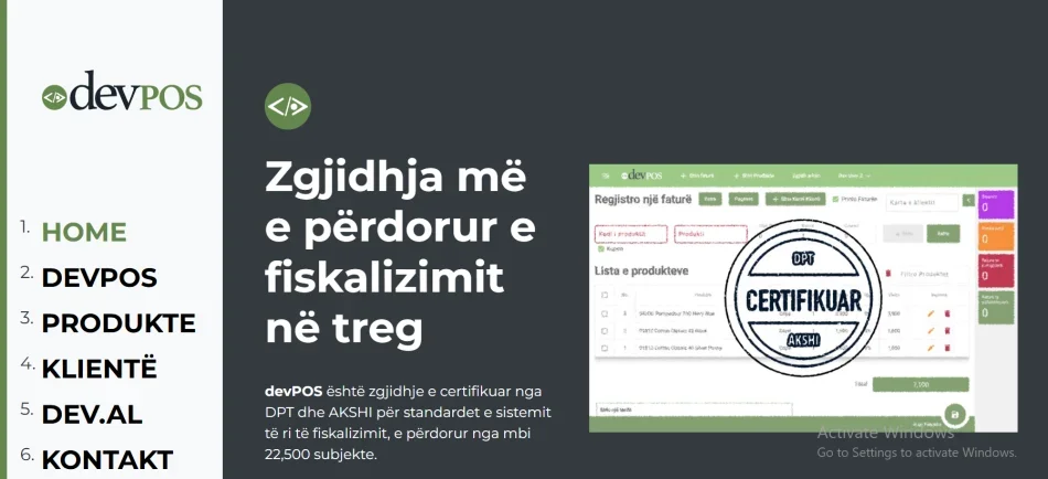 Shqiperi, oferte Kurse Online per DevPOS