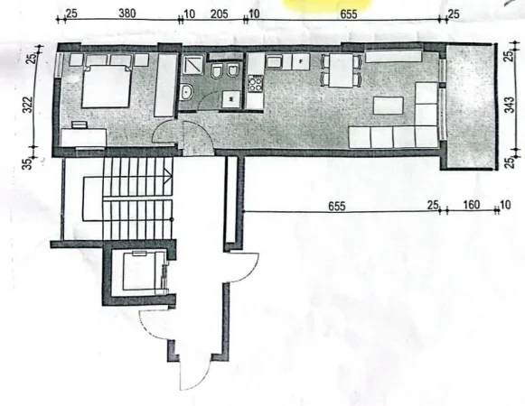 Tirane, shitet apartament Kati 1, 62 m² 82.000 € (yzberisht)