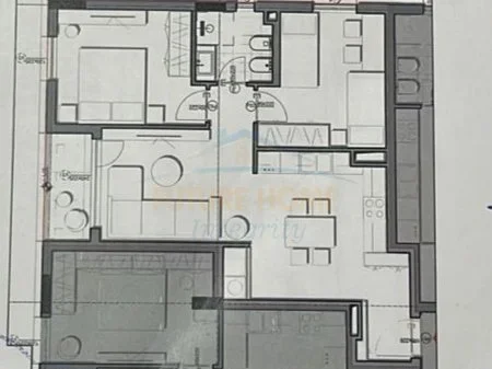 Tirane, shitet apartament 2+1 Kati 1, 82 m² 15.580.000 € 