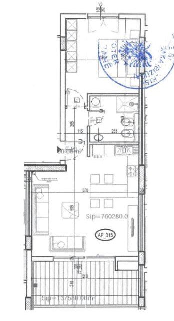 Durres, shitet apartament 1+1 Kati 2, 83 m² 148.860 Euro (gjiri i Lalzit)
