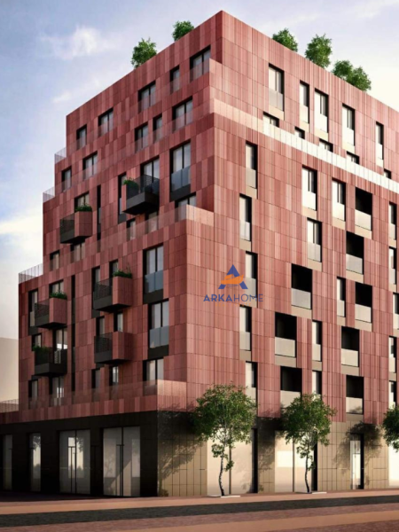 Tirane, jepet me qera apartament 1+1+Ballkon Kati 2, 56 m² 550 € (TE SHKOLLA E KUQE)