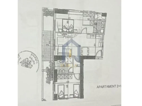 Tirane, jepet me qera Kati 4, 113 m² 1.300 €