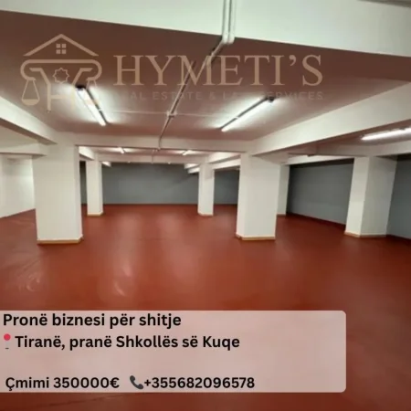 Tirane, shitet ambjent biznesi , 386 m² 350.000 € (Shkolla e Kuqe)