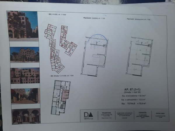 Sarande, shitet apartament 1+1 Kati 3, 78 m² 79,240 € (ne nje prej Komplekseve me Prestigjoze ne Sarande)