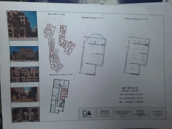 Sarande, shitet apartament 1+1 Kati 3, 78 m² 124000 € (ne nje prej Komplekseve me Prestigjoze ne Sarande)