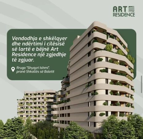 Tirane, shitet apartament 1+1 , 72 m² 180.000 € (Shyqyri Ishmi)