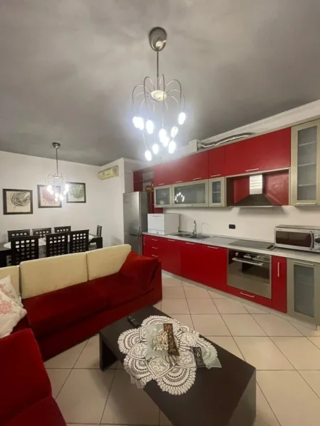 Tirane, jepet me qera apartament 2+1+Ballkon Kati 8, 80 m² 580 € (Kompleksi Panorama Don Bosko)
