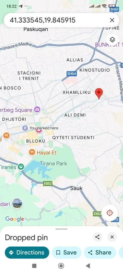 Tirane, shitet apartament 1+1+Aneks+Ballkon Kati 4, 78 m² 139.680 € 