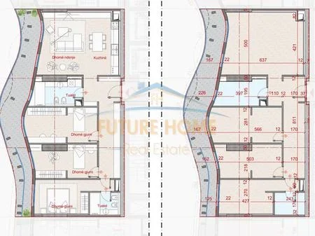 Tirane, shitet apartament 3+1 Kati 9, 173 m² 34.650.000 € 