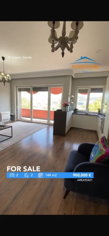 Tirane, shitet apartament 2+1+Ballkon Kati 3, 144 m² 900.000 € (Liqeni i Thate)