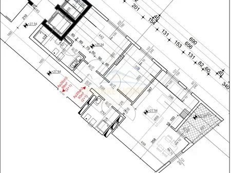 Tirane, shitet apartament 2+1 Kati 7, 109 m² 31.800.000 € 