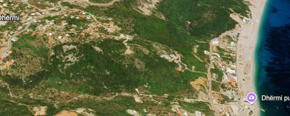 Dhermi - Palase, shitet toke , 3.400 m² 500.000 € (Dhermi Fshat)