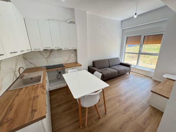 Tirane, jepet me qera apartament 1+1 Kati 1, 56 m² 400 € (Rezidenca Kaimi Rruga Pasho Hysa)