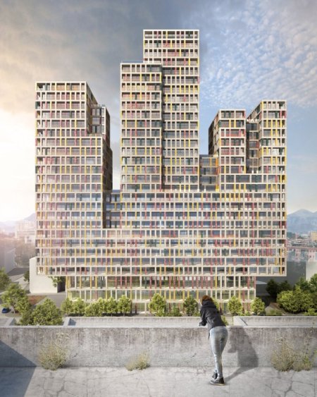 Tirane, shitet apartament 1+1 Kati 15, 85 m² 148.750 € (zogu zi)