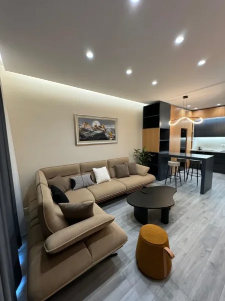Tirane, jepet me qera apartament 1+1+Ballkon Kati 4, 65 m² 900 € (Rruga kosovarve)