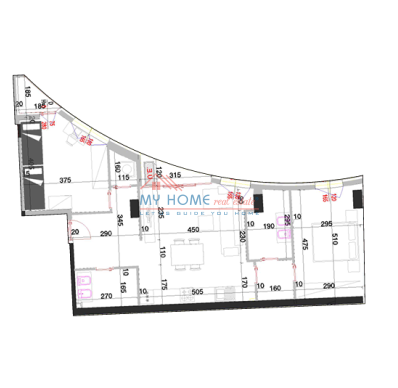 Tirane, shitet apartament 2+1+Ballkon Kati 1, 108 m² 184.000 € (Don Bosko)