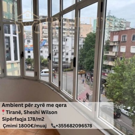 Tirane, jepet me qera ambjent biznesi Kati 4, 178 m² 1.800 € (Sheshi Wilson)