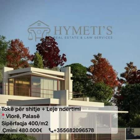 Vlore, shitet toke , 400 m² 480.000 € (Qarku Vlorë, Palasë)