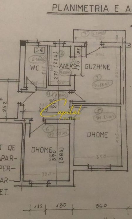 Tirane, shitet apartament 2+1 Kati 5, 72 m² 110.000 € (ALI DEMI)