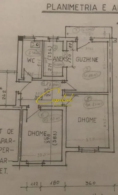 Tirane, shitet apartament 2+1 Kati 5, 72 m² 110.000 € (ALI DEMI)