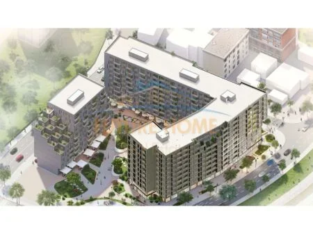 Tirane, jepet me qera apartament 1+1+Ballkon Kati 9, 74 m² 133.928 € (Materniteti i ri)