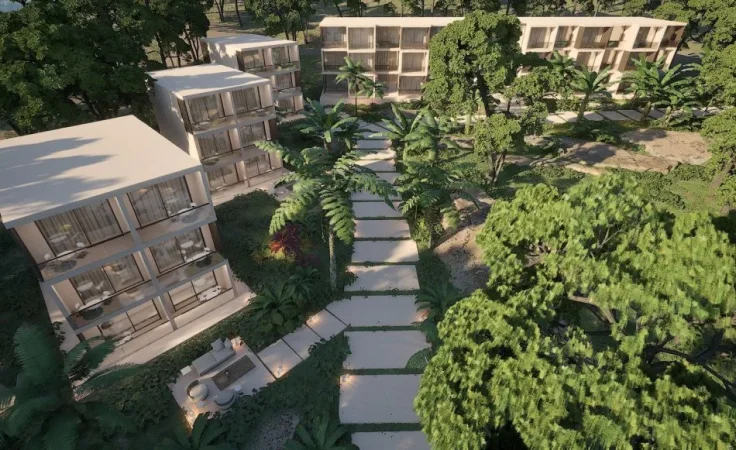 Radhime - Orikum, shitet apartament 1+1 Kati 1, 80 m²