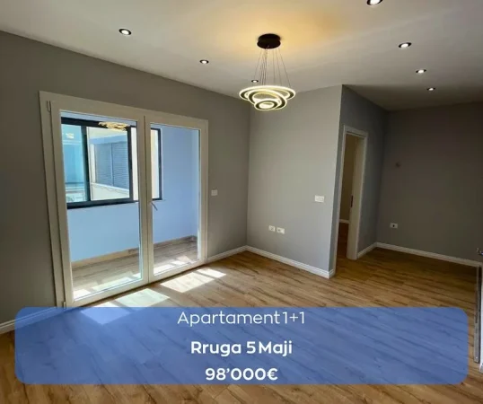 Tirane, shitet apartament 1+1 Kati 6, 49 m² 98.000 € (5 maj)