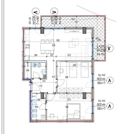 Tirane, shitet 2+1+Ballkon Kati 3, 146 m² 255.000 € (tek Rezidenca “Kodra e Diellit”)