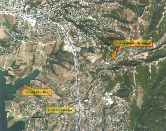 Tirane, shitet toke , 32.000 m² 1.600.000 € (Surrel, prane antenave telefonike ne Farke)