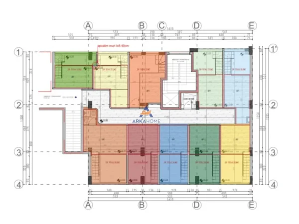 Tirane, shitet apartament 1+1 Kati 1, 213 m² 1.200.000 € (Rruga Sali Butka)