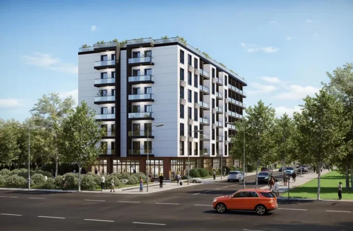 Mali Robit, shes apartament 1+1+Ballkon Kati 6, 68 m² 93.000 € (Mali i Robit, Kavajë)