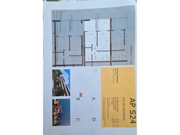 Golem, shitet apartament duplex 2+1+Ballkon Kati 2, 127 m² 145.500 € 