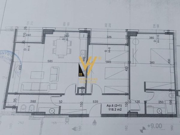 Tirane, shitet apartament 2+1+Ballkon Kati 3, 116 m² 152.000 € (BULEVARDI I RI)