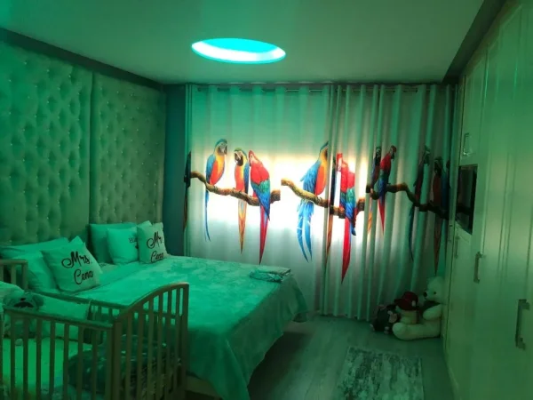 Tirane, jepet me qera apartament 1+1 Kati 7, 56 m² 500 € (Rruga teodor keko)