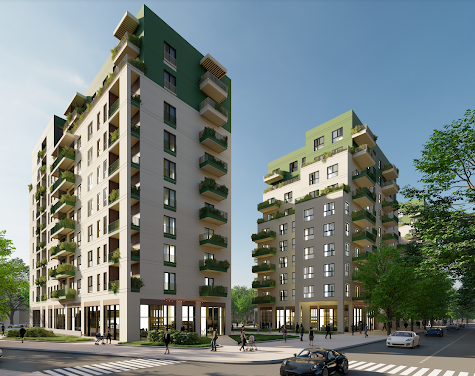 Tirane, shes apartament 1+1+Ballkon Kati 4, 72 m² 119.000 € (Viva Complex)