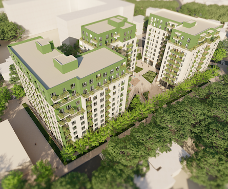 Tirane, shes apartament 1+1+Ballkon Kati 4, 72 m² 119.000 € (Viva Complex)