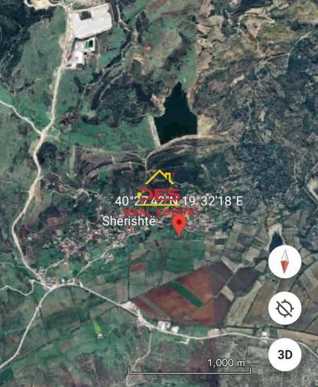 Vlore, shitet toke , 7.500 m² 100.000 € (Sherishtë-Qishbardhë)