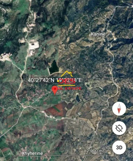 Vlore, shitet toke , 7.500 m² 100.000 € (Sherishtë-Qishbardhë)