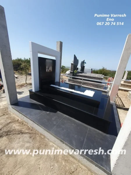 Tirane, shes Punime Qivuri | Modele Varresh Me Quartz Te Bardhe Dhe Granit Te Zi 500 €