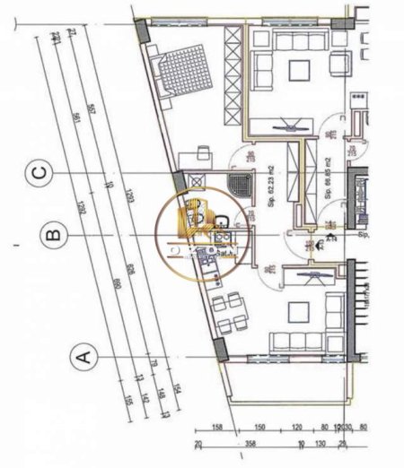 Tirane, shitet apartament 1+1+A+BLK Kati 5, 71 m² 1.850 Euro/m2 (SHKOLLA E BALETIT)