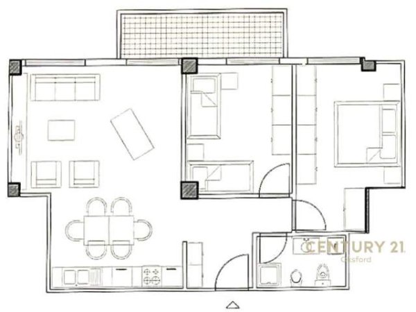 Tirane, shitet apartament 2+1+BLK Kati 3, 94 m² 130.000 Euro