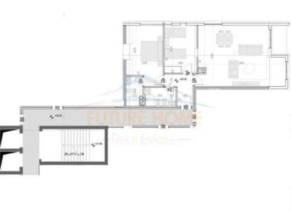 Tirane, shitet apartament 2+1 Kati 9, 118 m² 212.000 Euro (Square 21)