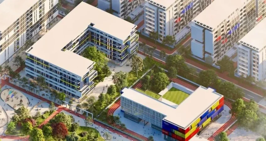 Tirane, shitet apartament 2+1 , 123 m² 119.000 € (Univers City)