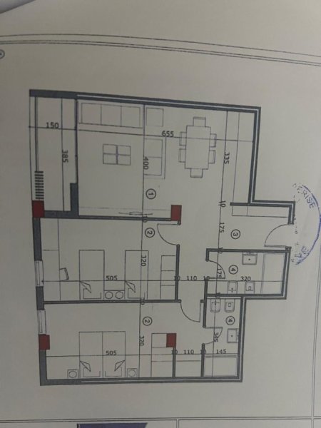 Tirane, shitet apartament 2+1+Ballkon Kati 2, 110 m² 165.800 € (ALI DEMI)