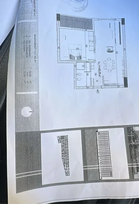 Tirane, shitet apartament 1+1+Ballkon Kati 6, 72 m² 87.500 € (PASKUQAN)