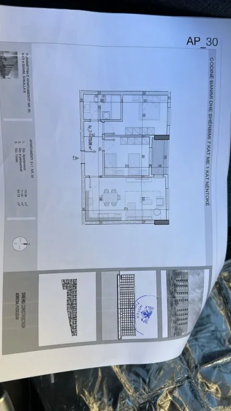 Tirane, shitet apartament 2+1 Kati 4, 84 m² 95.000 € (PASKUQAN)