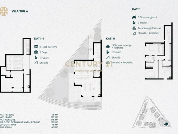 Tirane, shitet Vile 3+1+Ballkon , 559 m² 958.000 € (GREEN UP LIVING – MJULL BATHORE)